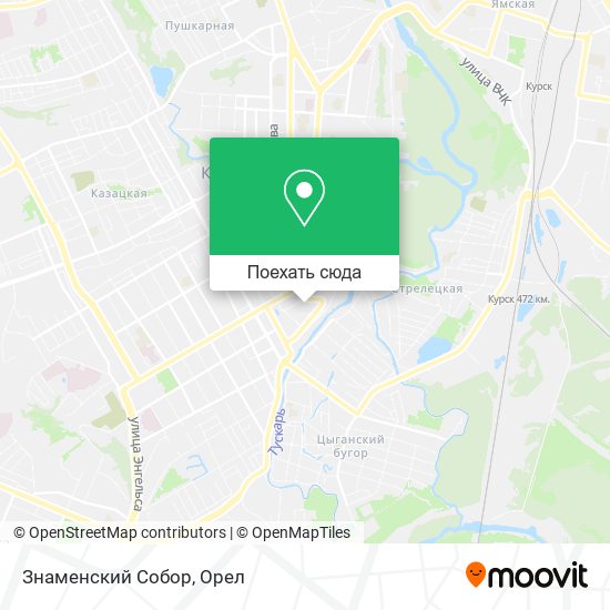 Карта Знаменский Собор