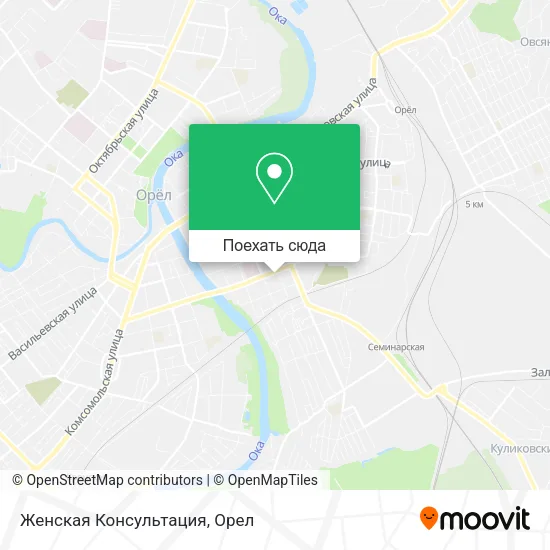 Карта Женская Консультация