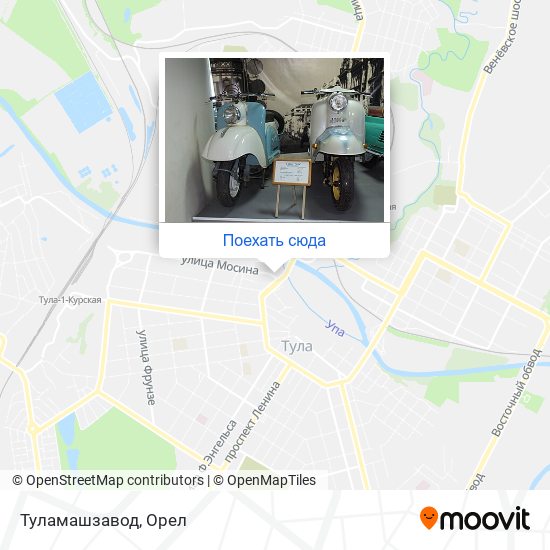 Карта Туламашзавод