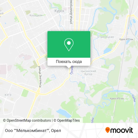 Карта Ооо ""Мелькомбинат""