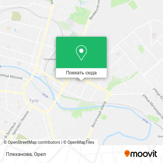 Карта Плеханова