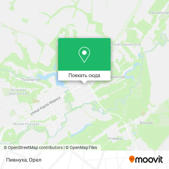 Карта Пивнуха