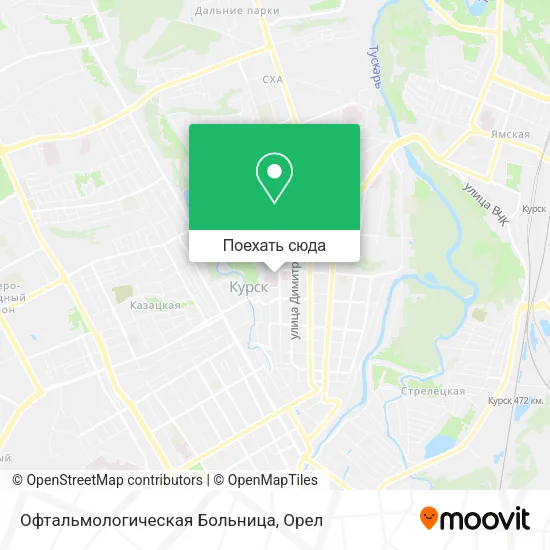 Карта Офтальмологическая Больница