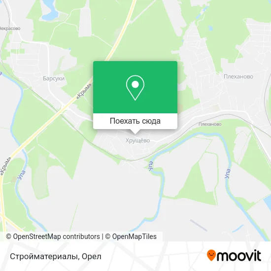 Карта Стройматериалы
