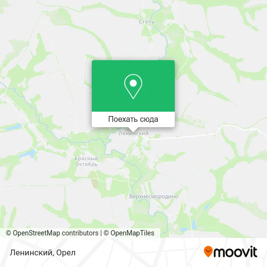 Карта Ленинский