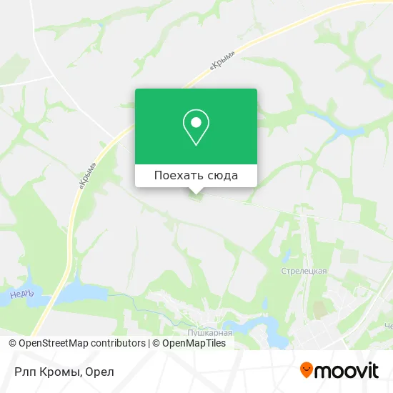 Карта Рлп Кромы