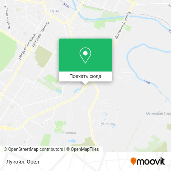 Карта Лукойл