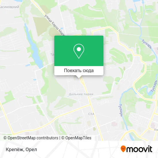 Карта Крепёж