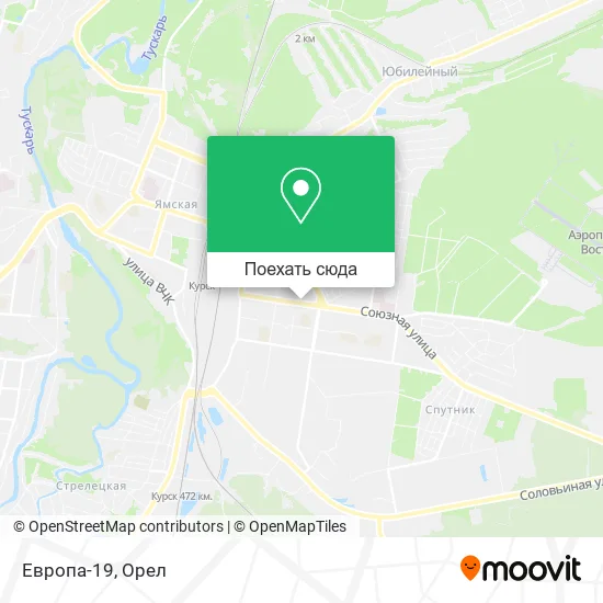 Карта Европа-19