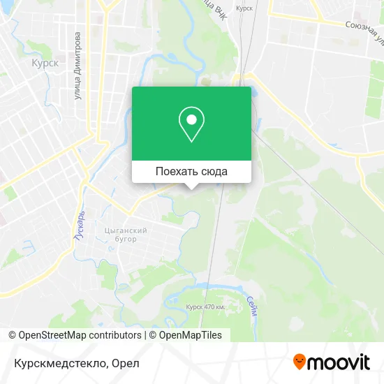 Карта Курскмедстекло