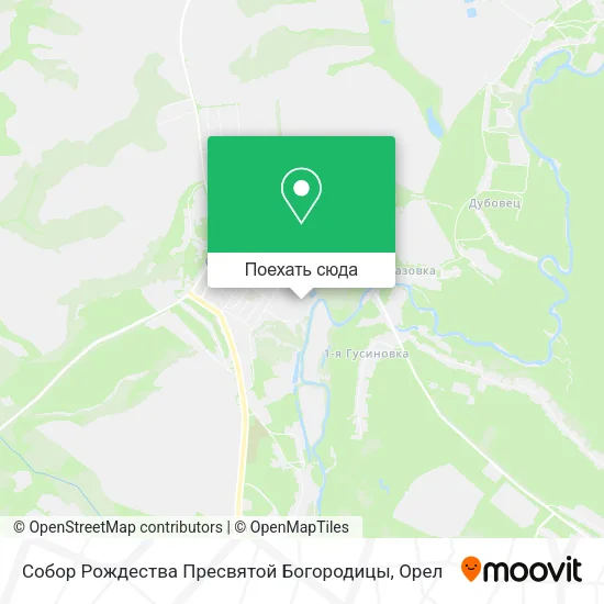 Карта Собор Рождества Пресвятой Богородицы