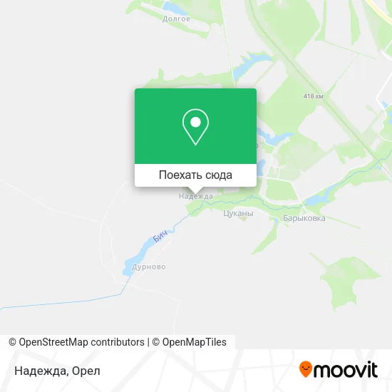 Карта Надежда