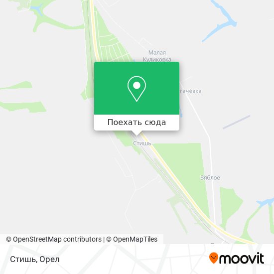 Карта Стишь