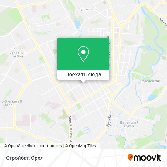 Карта Стройбат