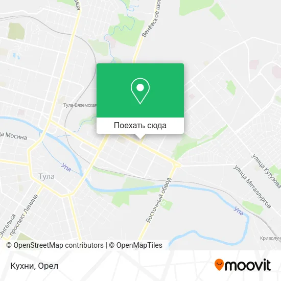 Карта Кухни