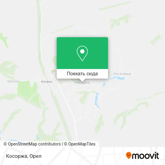 Карта Косоржа