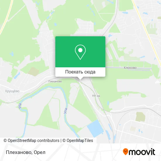Карта Плеханово