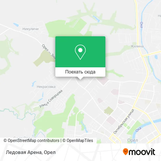 Карта Ледовая Арена