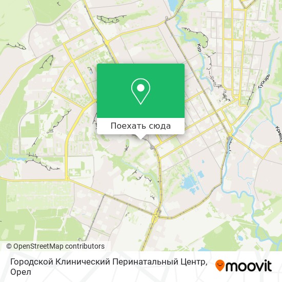 Карта Городской Клинический Перинатальный Центр
