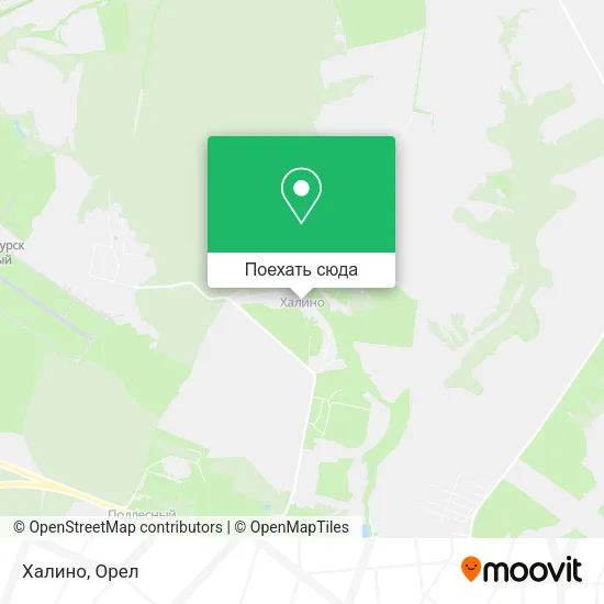 Карта Халино