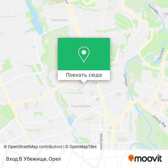 Карта Вход В Убежище