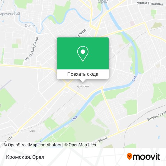 Карта Кромская