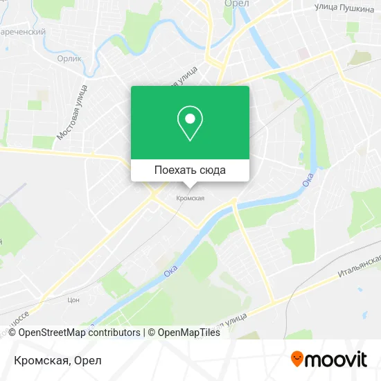 Карта Кромская