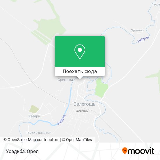 Карта Усадьба