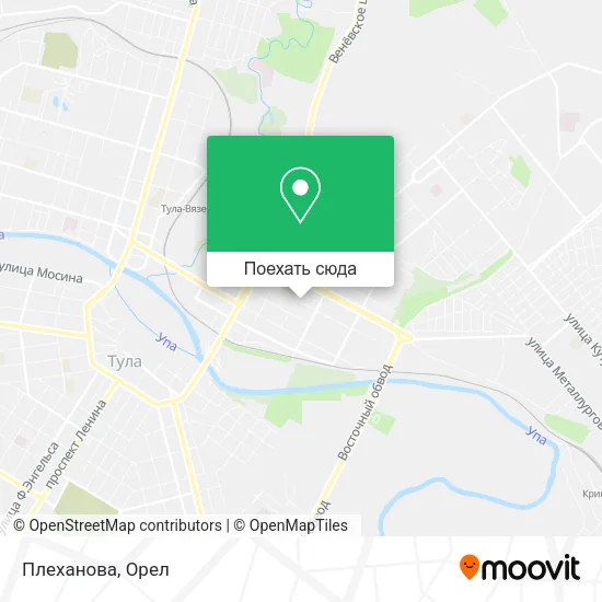 Карта Плеханова