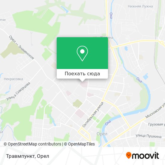 Карта Травмпункт