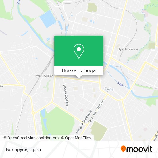 Карта Беларусь