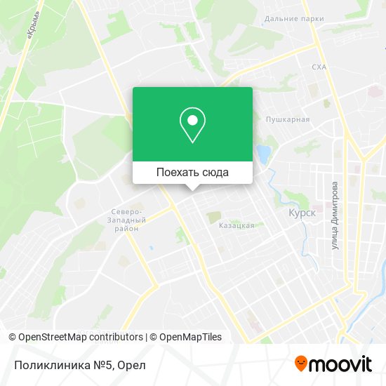 Карта Поликлиника №5