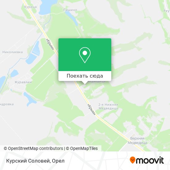 Карта Курский Соловей