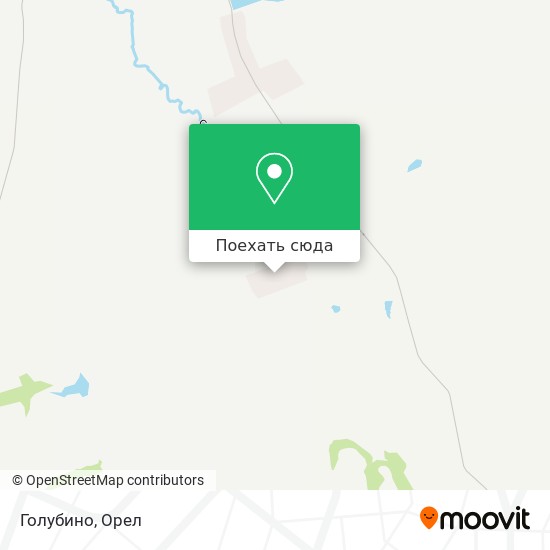Карта Голубино