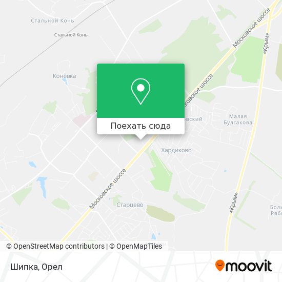 Карта Шипка