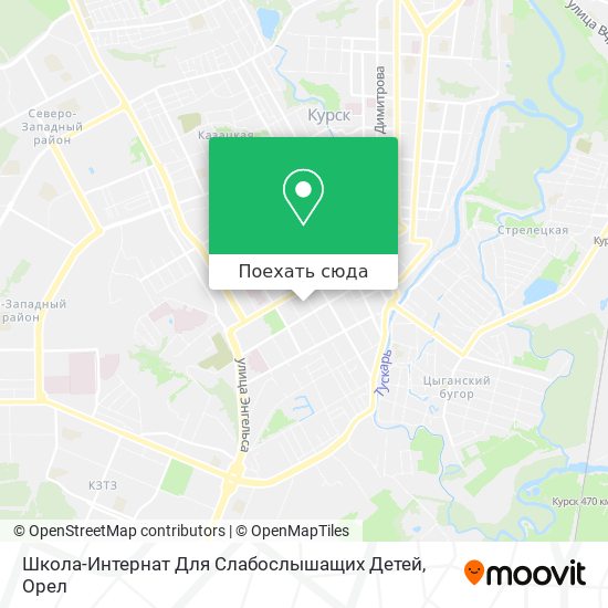 Карта Школа-Интернат Для Слабослышащих Детей