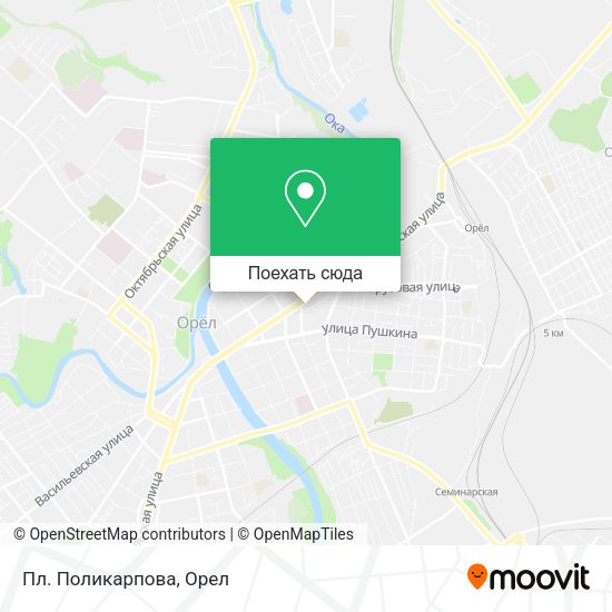 Карта Пл. Поликарпова