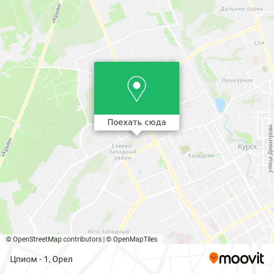 Карта Цпиом - 1