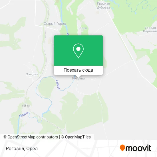 Карта Рогозна