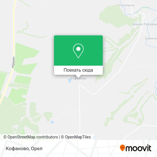 Карта Кофаново
