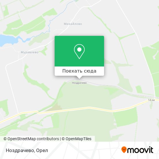 Карта Ноздрачево