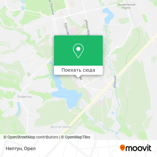 Карта Нептун