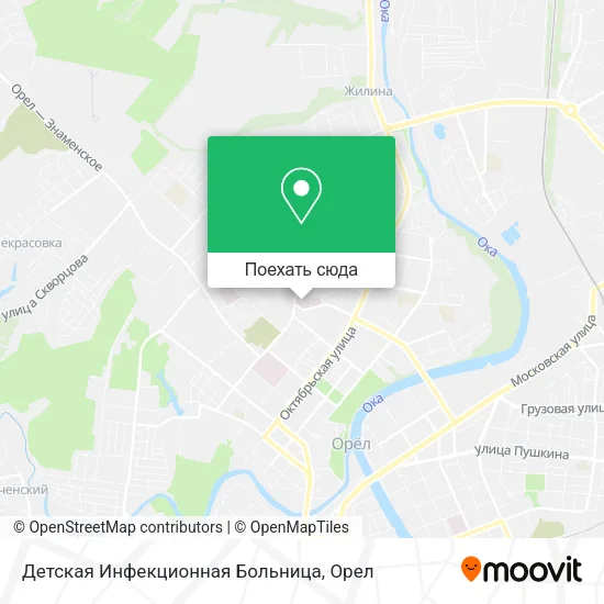 Карта Детская Инфекционная Больница