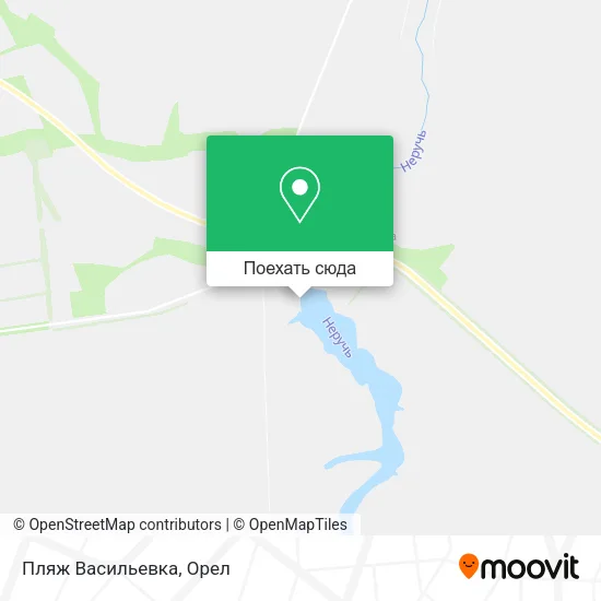 Карта Пляж Васильевка