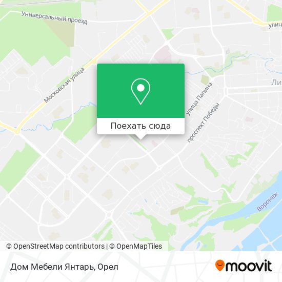 Карта Дом Мебели Янтарь