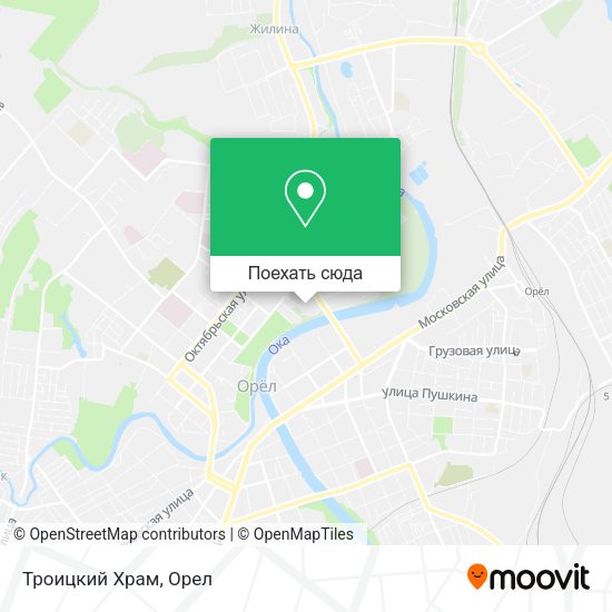 Карта Троицкий Храм