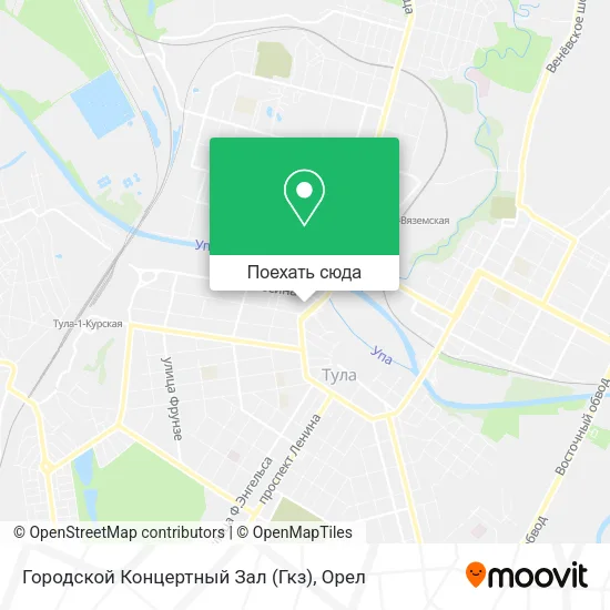 Карта Городской Концертный Зал (Гкз)