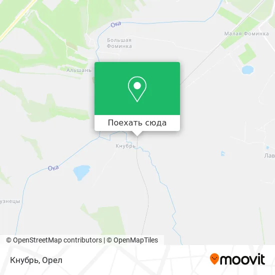 Карта Кнубрь