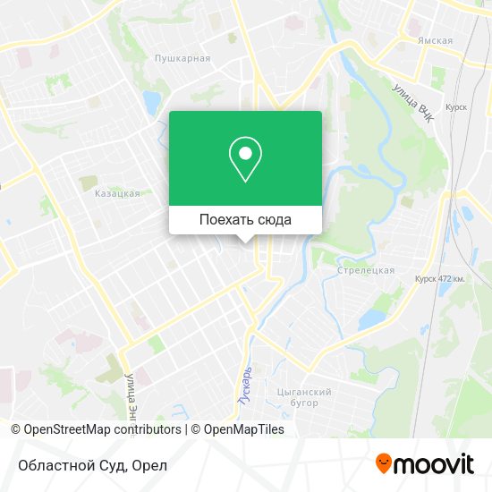 Карта Областной Суд