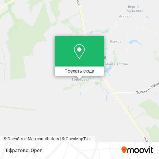 Карта Ефратово